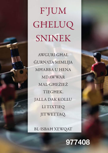Picture of FJUM GHELUQ SNINEK KARTOLINA